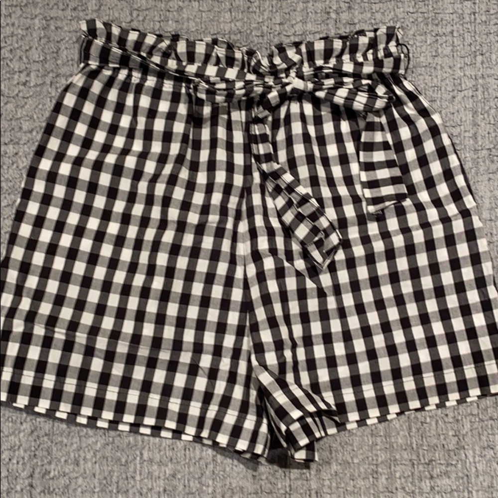 Joie Checkered Shorts